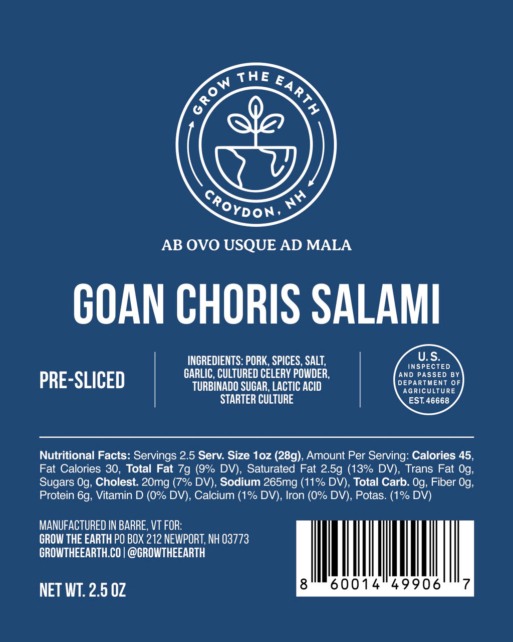 Goan Choris Salami